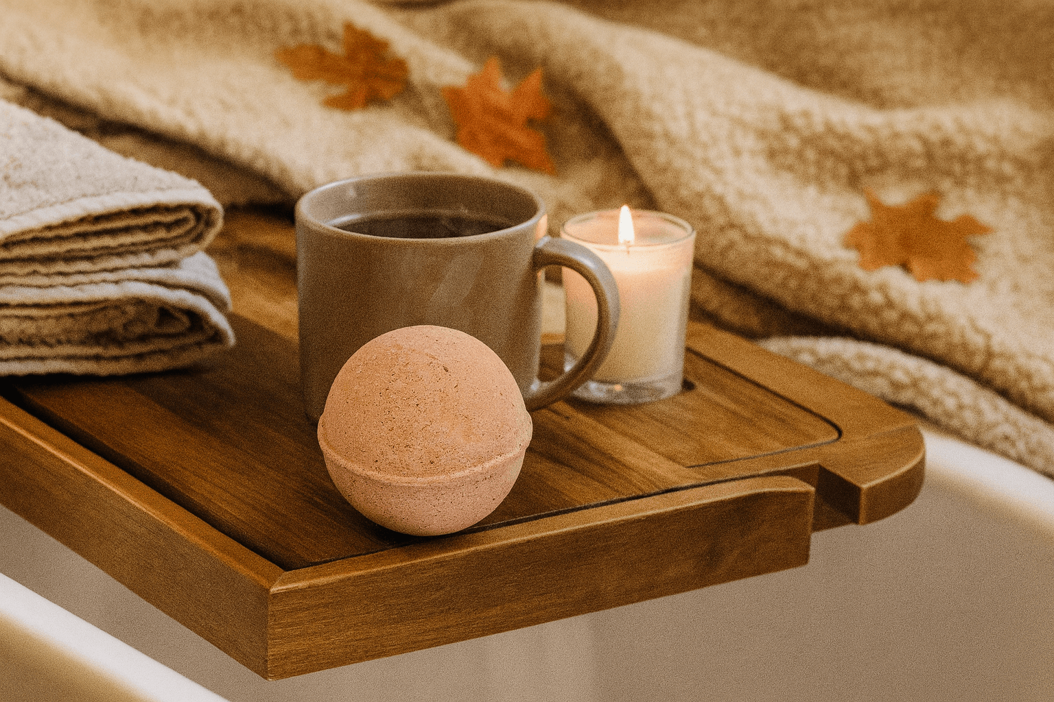 Tub Therapy | CBD Bath Bomb Benefits for Fall Stress & Fatigue