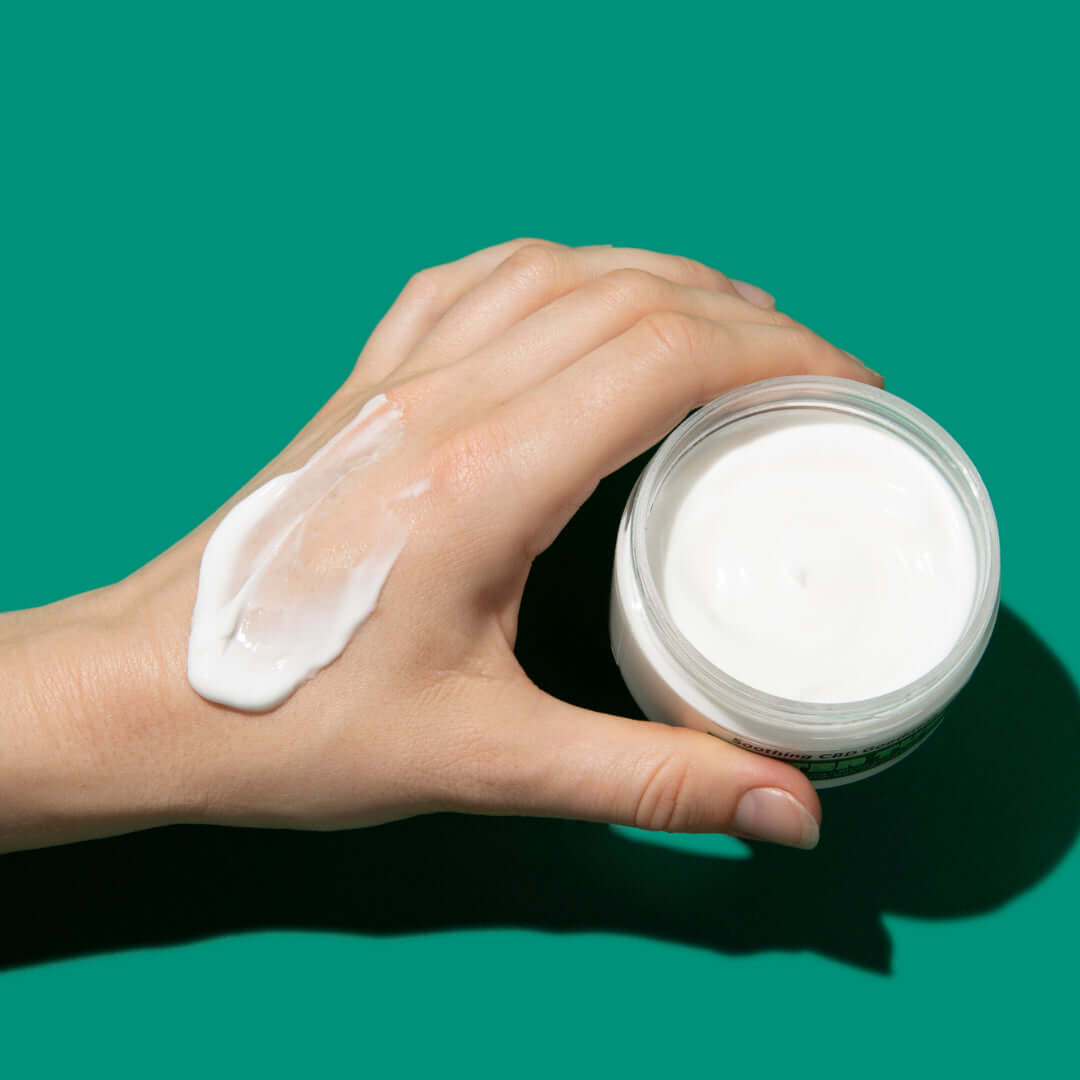 Tub Therapy After Tub Rub CBD and Organic Shea Butter Handmade Body Lotion in Lavender