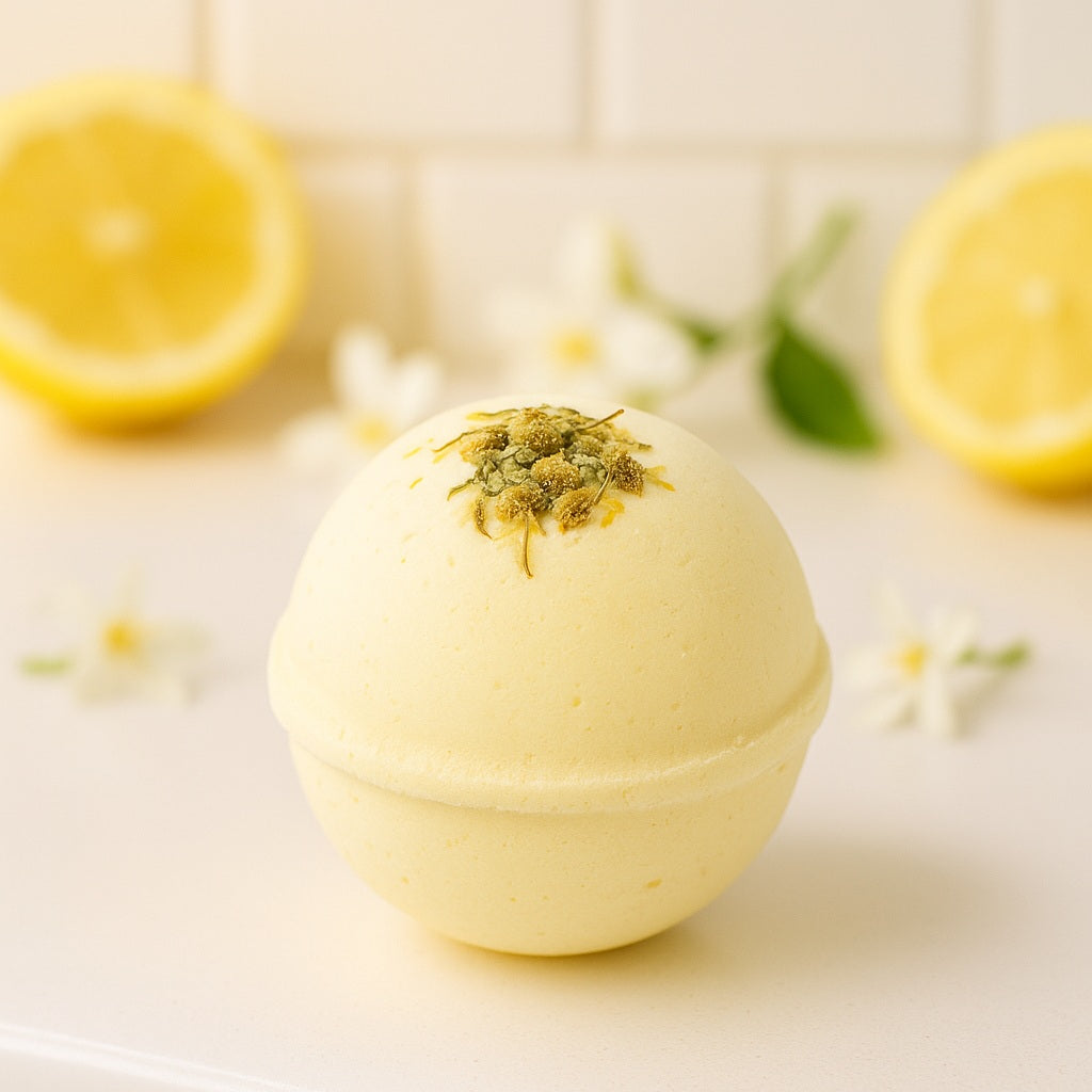 Soakshow CBD Bath Bomb in Lemon Jasmine Mimosa