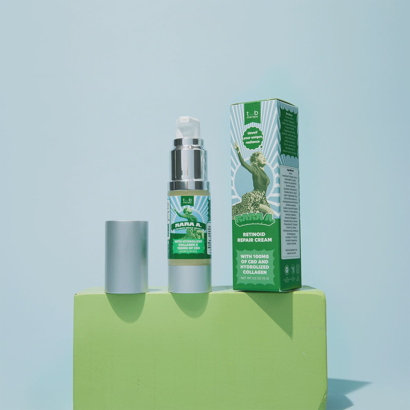 Tub Therapy Rara A. CBD Retinoid Repair Cream