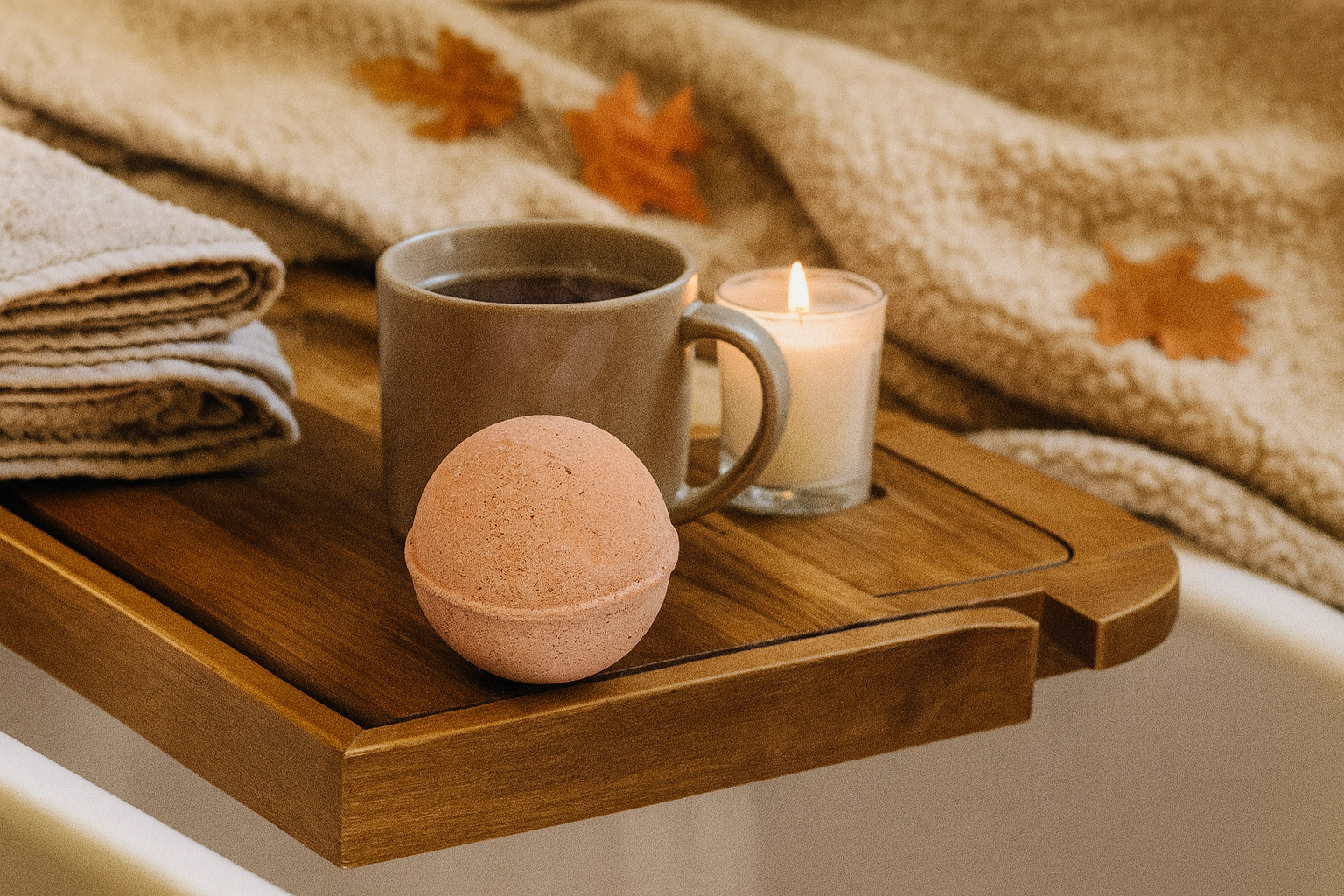 CBD Bath Bomb Benefits for Fall Stress & Fatigue