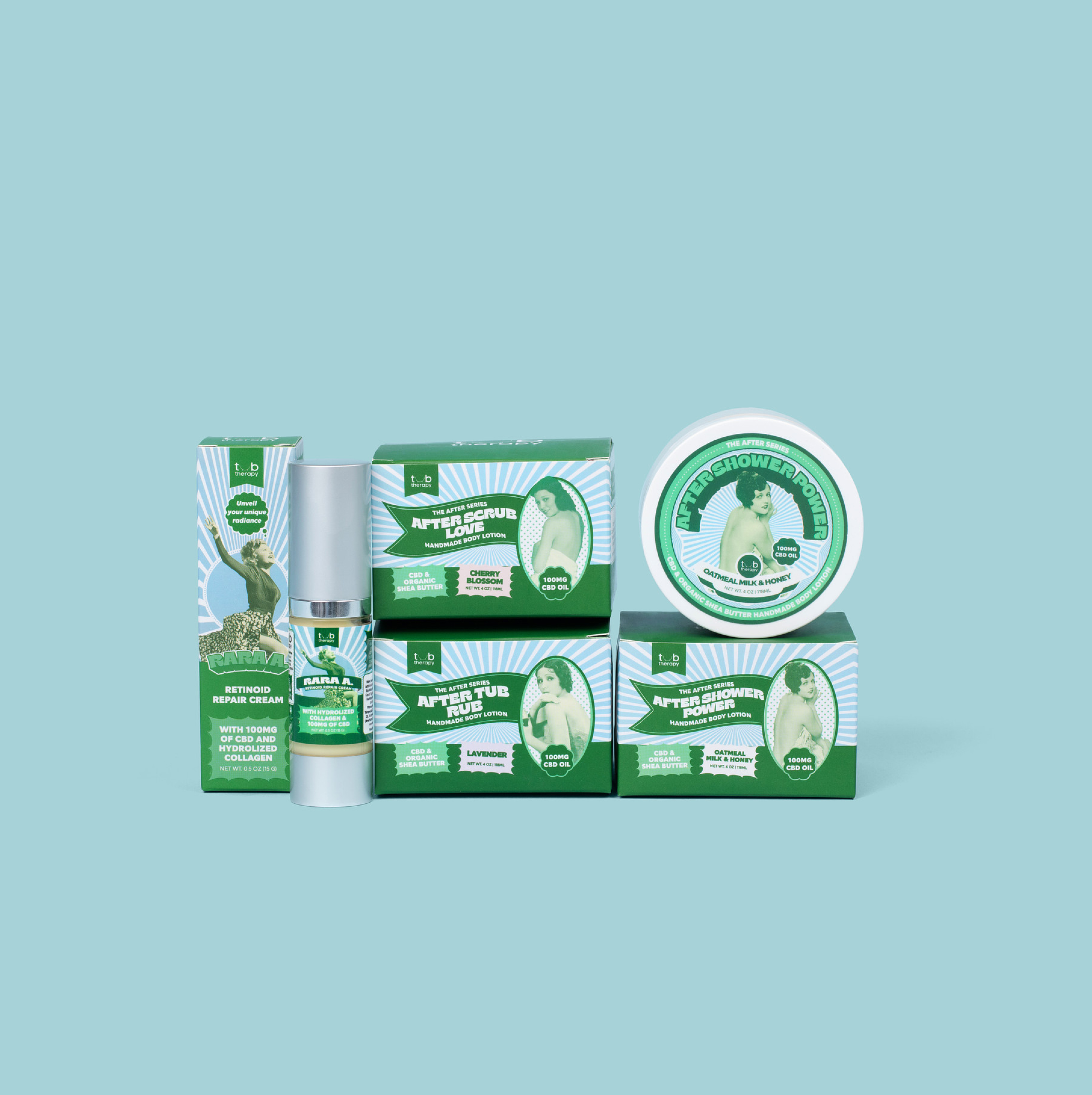 Tub Therapy CBD Skin Products
