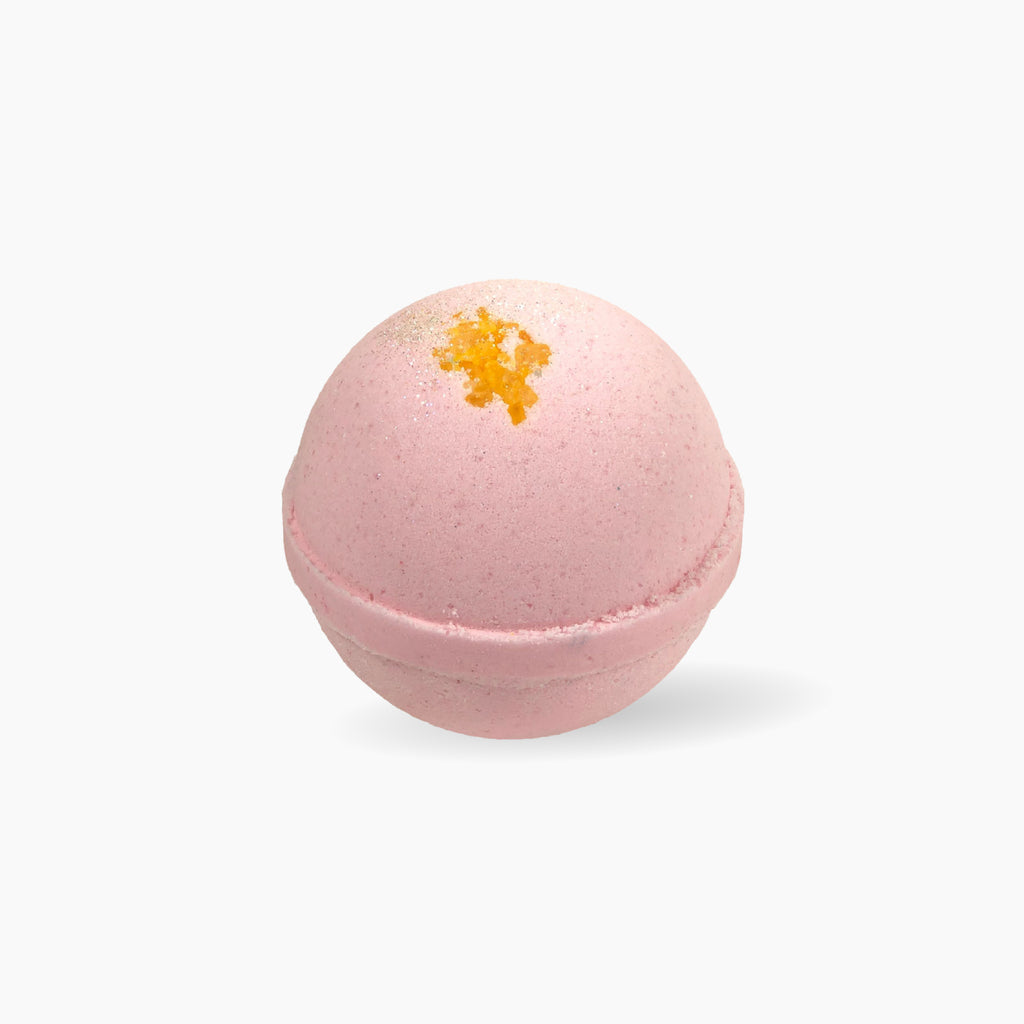Vanilla Rose Fizzy CBD Bath Bomb