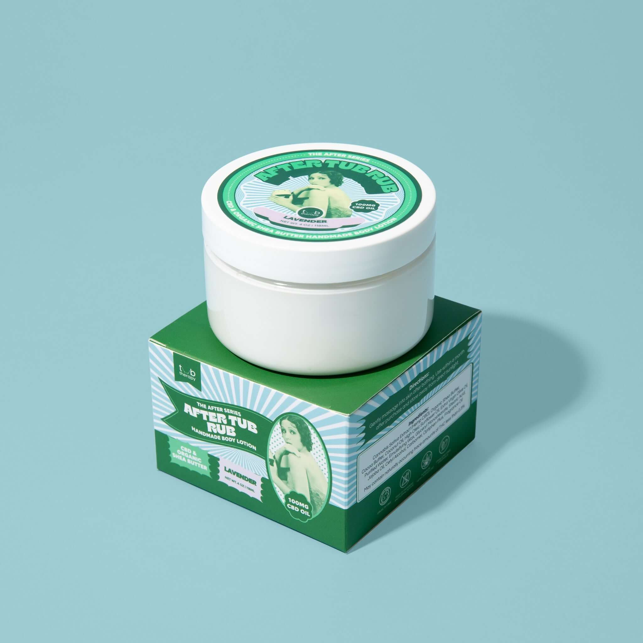 Tub Therapy After Tub Rub CBD Lotion
