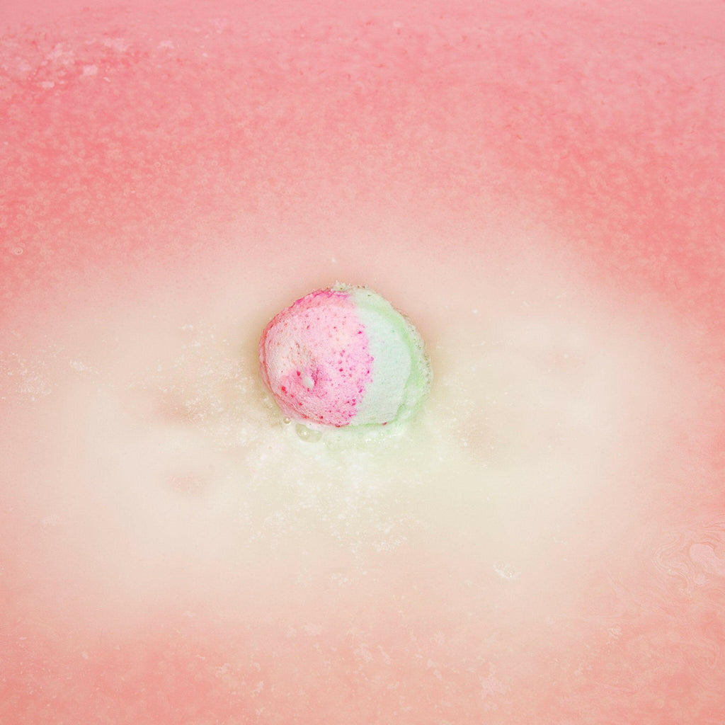 Pink Pearl Hyacinth Fizzy CBD Bath Bomb - Tub Therapy
