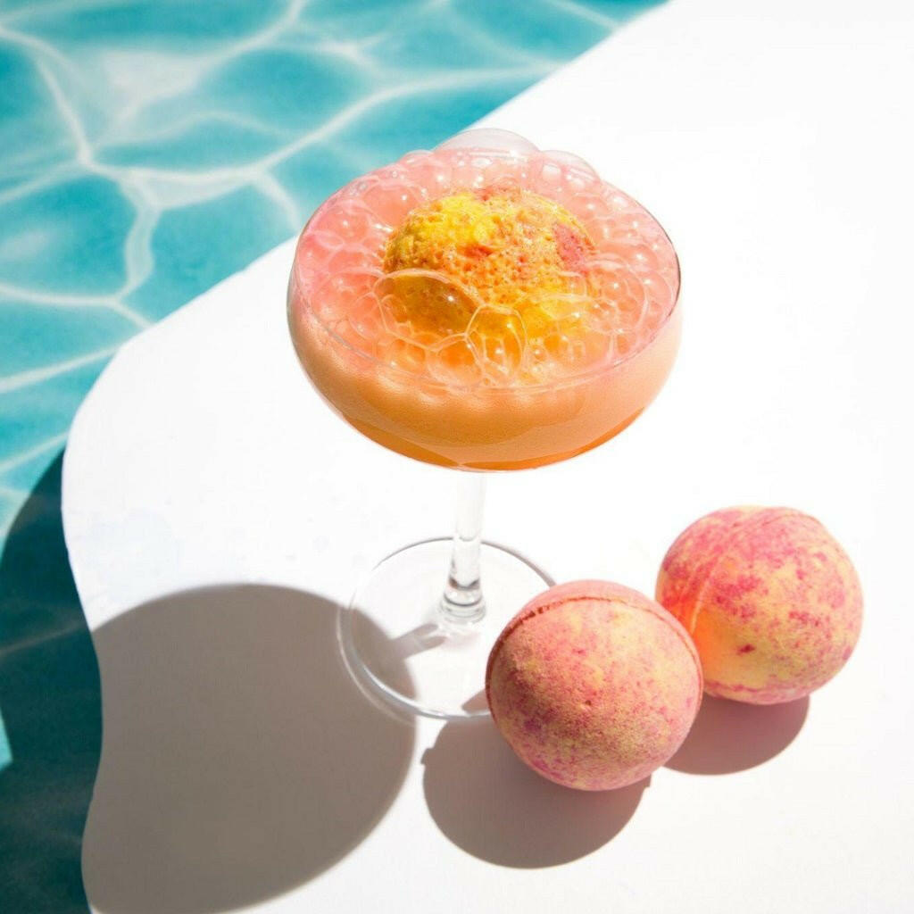 Sex on the Beach Fizzy CBD Bath Bomb - Tub Therapy